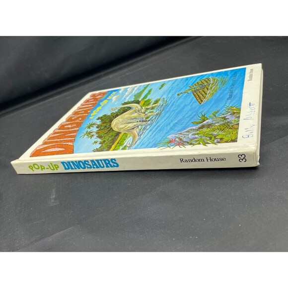 Vintage Random House Pop-Up Book Dinosaurs 1977 Nonfiction for Kids - Picture 2 of 12